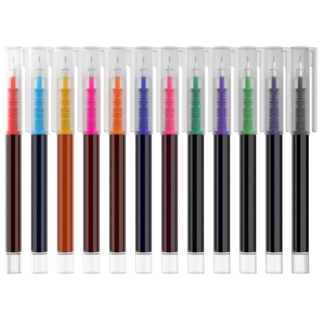 Plastic Gel Pens - Lapel Pin Now