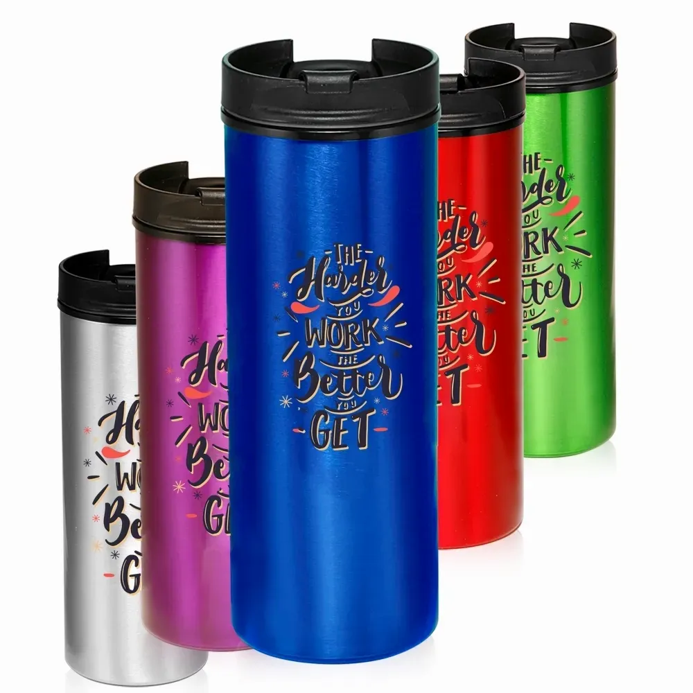 Insulated Stainless Steel Water Bottles - Lapel Pin Now