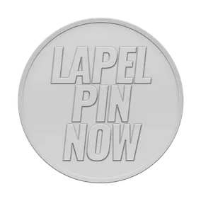 Matte Silver Plating Matte Silver Plating - Lapel Pin Now