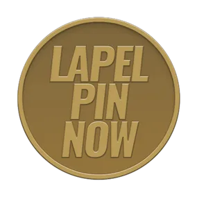 Antique Gold Plating Antique Gold Plating - Lapel Pin Now