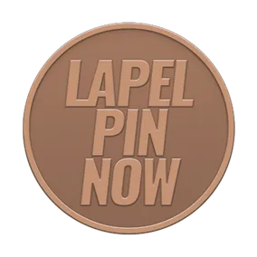 Antique Cooper Plating Antique Cooper Plating - Lapel Pin Now