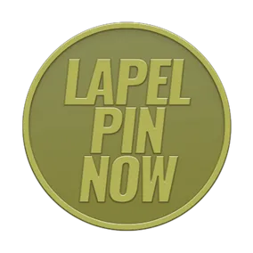 Antique Brass Plating Antique Brass Plating - Lapel Pin Now