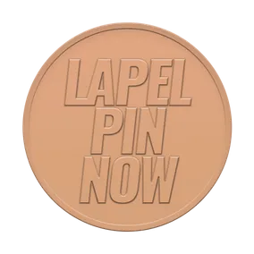 Matte Cooper Plating Matte Cooper Plating - Lapel Pin Now