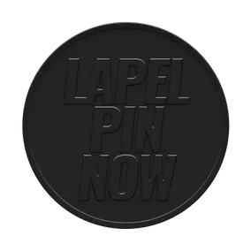 Black Plating Black Plating - Lapel Pin Now
