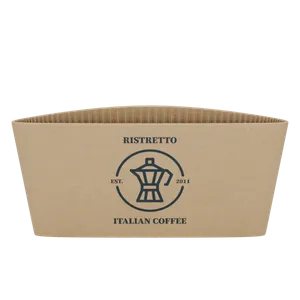 Corrugated Cup Sleeve - Lapel Pin Now