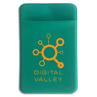 Lycra Phone Card Wallet - Lapel Pin Now