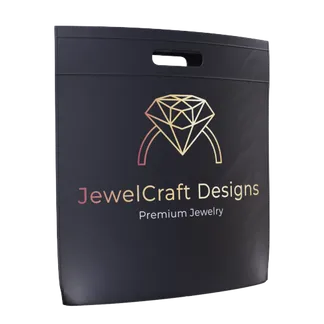 Custom Non-Woven Large Exhibition Tote Bag - Lapel Pin Now
