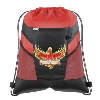 Custom Ripstop Drawstring Bag - Lapel Pin Now