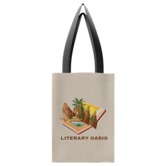 Custom Natural Grocery Tote Bag - Lapel Pin Now