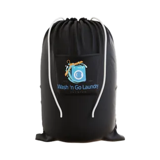 Custom Cotton Laundry Bag - Lapel Pin Now