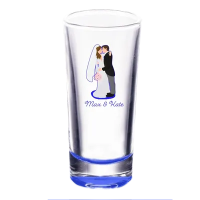 Clear Cordial Shooter Shot Glass - Lapel Pin Now