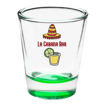 Clear Glass Shot Glass - Lapel Pin Now
