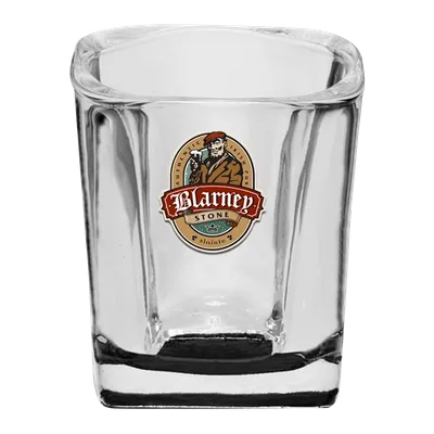 Imported Square Shot Glass - Lapel Pin Now