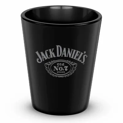 2oz Coated Shot Glass - Lapel Pin Now
