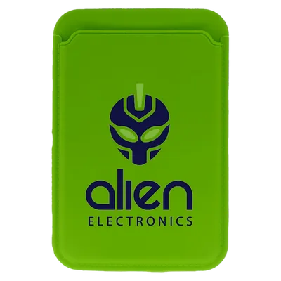 ID Card Phone Silicone Wallet - Lapel Pin Now