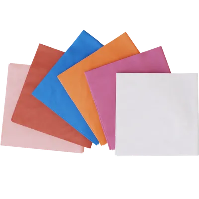 Blank Dinner Napkins - Lapel Pin Now