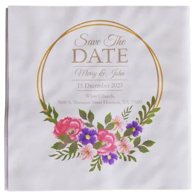 Premium Beverage Napkins - Lapel Pin Now
