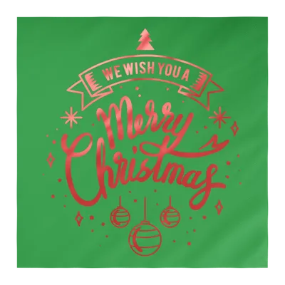 Premium Foil Stamped Luncheon Napkins - Lapel Pin Now