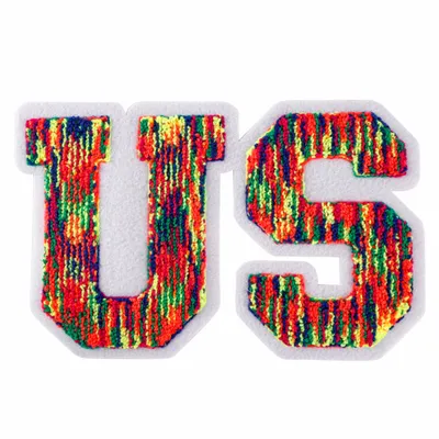 Multi Color Chenille Patch - Lapel Pin Now