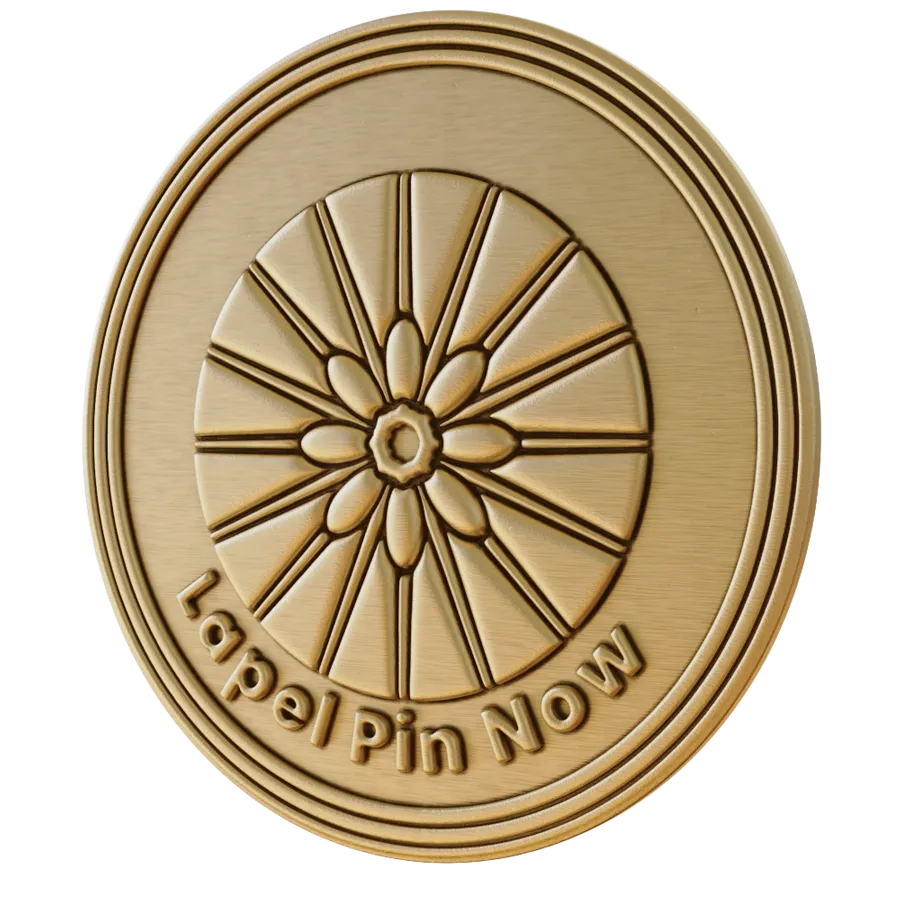 3D Coin - Lapel Pin Now