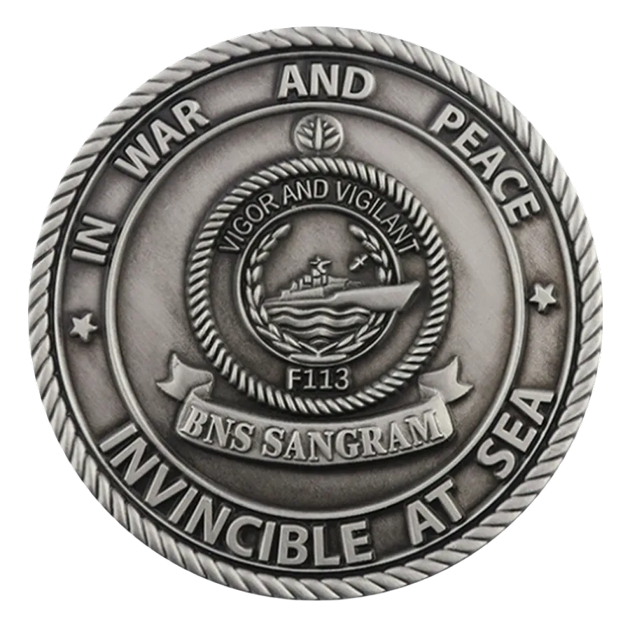 Die Struck Coin - Lapel Pin Now