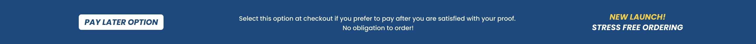 Pay Later